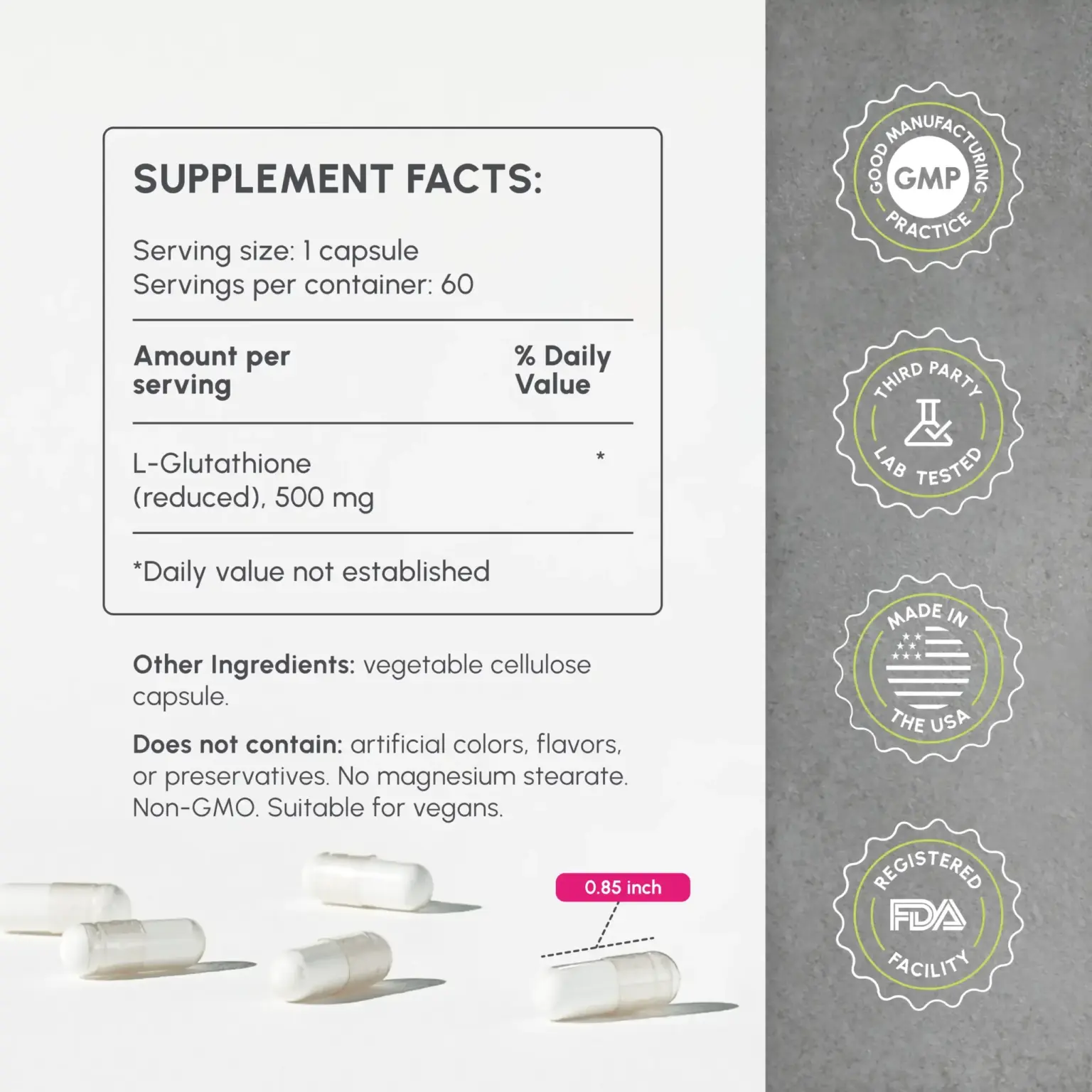 Pure L-Glutathione - Image 5