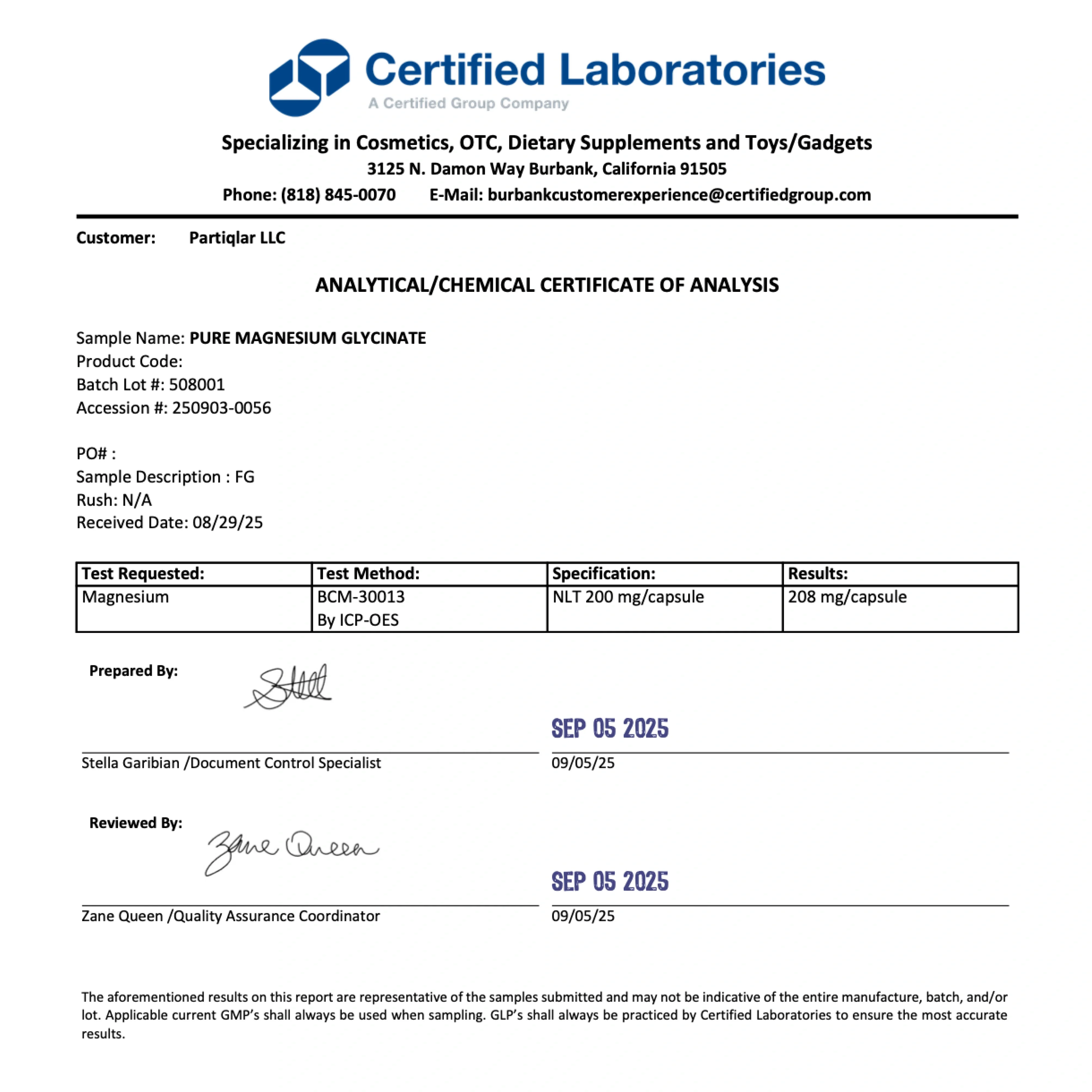 Pure Magnesium Glycinate - Image 4