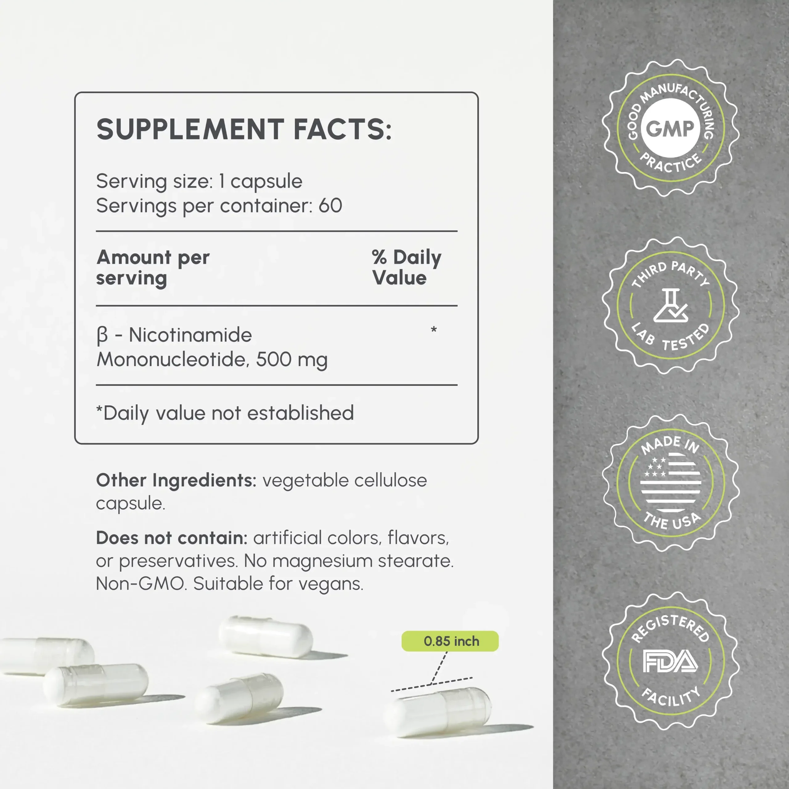 Pure NAD+ Capsules - Image 5