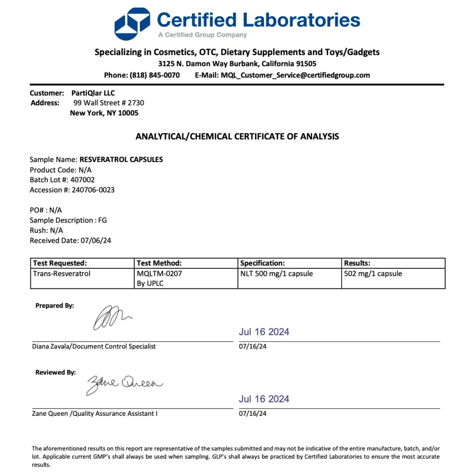 Pure Resveratrol - Image 4